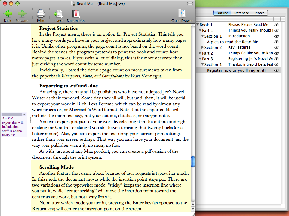 software for writing books mac